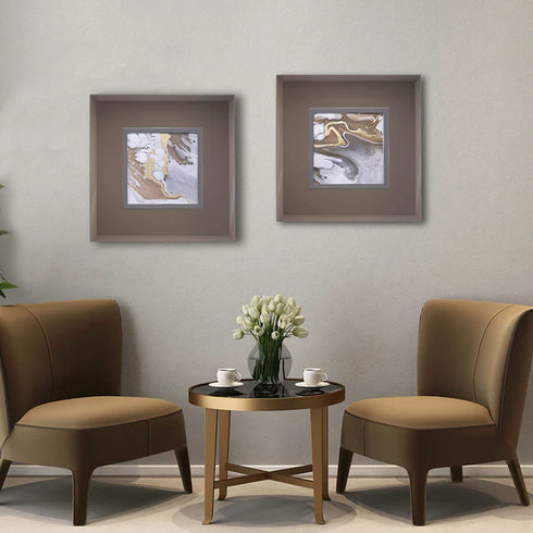 Hydrous 2 Mirror Art Square